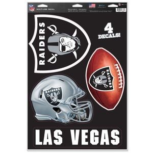 Las Vegas Raiders Multi-Use Decal 11" x 17" Decals